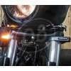 Coppia frecce led alla forcella 47-49mm Classic nero - Foto 3