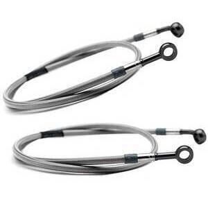 Kit tubi freno aeronautici per BMW R 45 \'78-\'80 TRW-Lucas anteriore