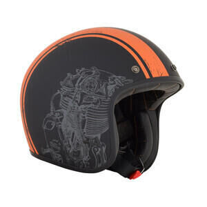 Casco AFX Raceway Naranja
