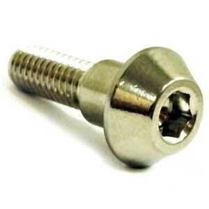 Boulon de fixation du disque de frein M6x1 20mm inox gris