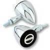Coppia frecce led Highsider Rocket Bullet cromo fumè