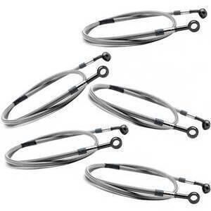 Kit tubi freno aeronautici per Moto Guzzi 850 T3 TRW-Lucas completo