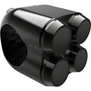 Pulsantiera Motone 22mm 4 Push Button nero
