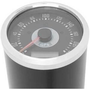 Contachilometri elettronico Smiths Replica GPS 200Km/h nero