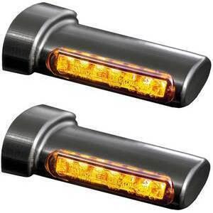 Coppia frecce led per Harley-Davidson -'17 posteriori Heinz Bikes Winglets nero