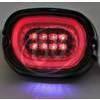 Fanalino posteriore per Harley-Davidson '99- Laydown led luce targa alta fumè - Foto 3