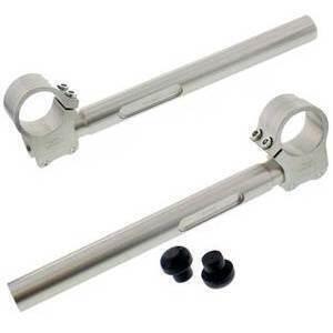 Coppia semimanubri 49mm per Harley-Davidson TRW Lucas grigio