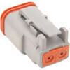 Connettore Deutsch 2 vie maschio grigio