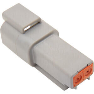 Connettore Deutsch 2 vie femmina grigio