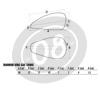 Serbatoio benzina per Harley-Davidson Sportster '04-'06 acciaio Diamond Kings - Foto 5