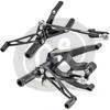 Kit pedane arretrate per Harley-Davidson Sportster -'03 nero - Foto 4