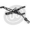 Kit pedane arretrate per Harley-Davidson Sportster XL 1200 Roadster nero - Foto 6