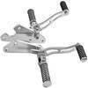 Kit pedane avanzate per Harley-Davidson Sportster '04-'13 +28cm alleggerite cromo