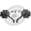 Specchietto retrovisore Highsider Iron Cross nero coppia - Foto 2