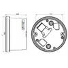 Kit strumentazione per Harley-Davidson Sportster '14- Koso HD-01 cromo - Foto 5