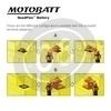Batteria di accensione MotoBatt MBTX20UHD Black 12V-21Ah - Foto 2