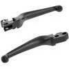 Kit leve comando manubrio per Harley-Davidson Sportster '04-'13 Wide Blade nero