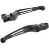 Kit leve comando manubrio per Harley-Davidson Dyna Wide Blade alleggerite nero