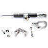 Kit ammortizzatore di sterzo per Harley-Davidson Sportster XL LSL Titan nero completo