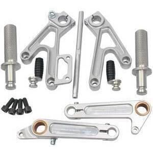 Fußrastenanlage Ducati Monster 900 DucaBike grau