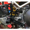 Kit pedane arretrate per Ducati Monster 900 DucaBike nero - Foto 5