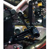 Kit pedane arretrate per Ducati Monster 900 DucaBike nero - Foto 2