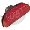 Fanalino posteriore per Harley-Davidson Shovelhead alogeno cromo con portatarga - Foto 2
