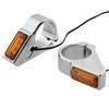 Coppia frecce led alla forcella 41mm cromo