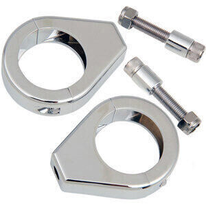 Coppia fascette Drag Specialties 41mm cromo