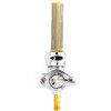 Rubinetto benzina M22x1 uscita bassa Late Style cromo