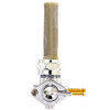 Rubinetto benzina M22x1 uscita destra Late Style cromo