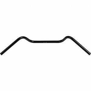 Manubrio 1\'\' TRW-Lucas Mystic con incavi nero