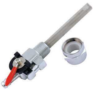 Rubinetto benzina 3/8'' NPT uscita bassa Accel