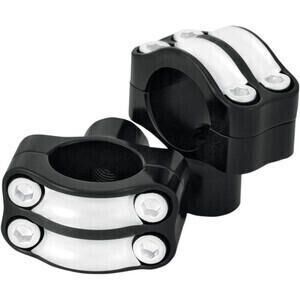 Coppia riser manubrio 25.4mm Roland Sands Nostalgia rialzo 38mm contrast cut