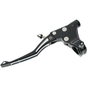 Portaleva completo per Harley-Davidson Roland Sands 25.4mm frizione contrast cut