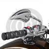 Coppia manopole per Harley-Davidson gas bicavo Arlen Ness Ring Leader nero - Foto 2