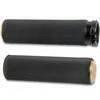 Coppia manopole per Harley-Davidson gas bicavo Arlen Ness Knurled ottone