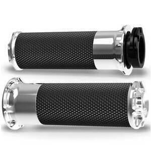Handlebar grip Harley-Davidson Big Twin \'82-\'99 Arlen Ness Beveled pair chrome