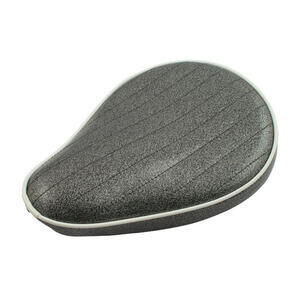 Sella completa Custom guidatore Le Pera Old School Metal Flakel antracite