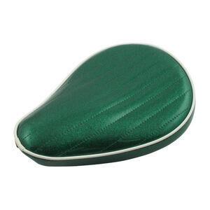 Sella completa Custom guidatore Le Pera Old School Metal Flake verde