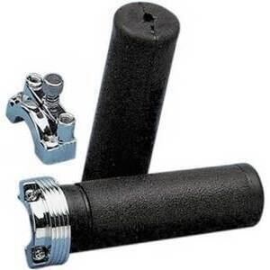 Throttle 1\'\' single-cable desmo Drag Specialties chrome