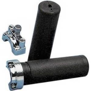 Comando gas 1'' monocavo Drag Specialties cromo
