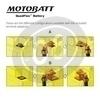 Batteria di accensione MotoBatt MBHD12H 12V-33Ah - Foto 2