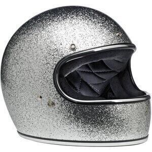 Casco moto integrale Biltwell Gringo metal flake grigio