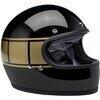 Casco moto integrale Biltwell Gringo nero/oro