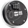 Kit strumentazione per Harley-Davidson Dyna '04-'10 Dakota Digital corpo cromo fondo nero - Foto 3