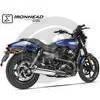 Finale di scarico per Harley-Davidson Street -'16 Ironhead corto cromo - Foto 3