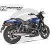 Finale di scarico per Harley-Davidson Street -'16 Ironhead lungo cromo - Foto 2