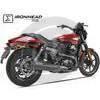 Finale di scarico per Harley-Davidson Street -'16 Ironhead lungo nero - Foto 2