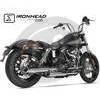 Finale di scarico per Harley-Davidson Street Bob '06-'16 Ironead cromo coppia - Foto 3